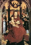 MEMLING, Hans Virgin and Child in a Landscape sg oil on canvas